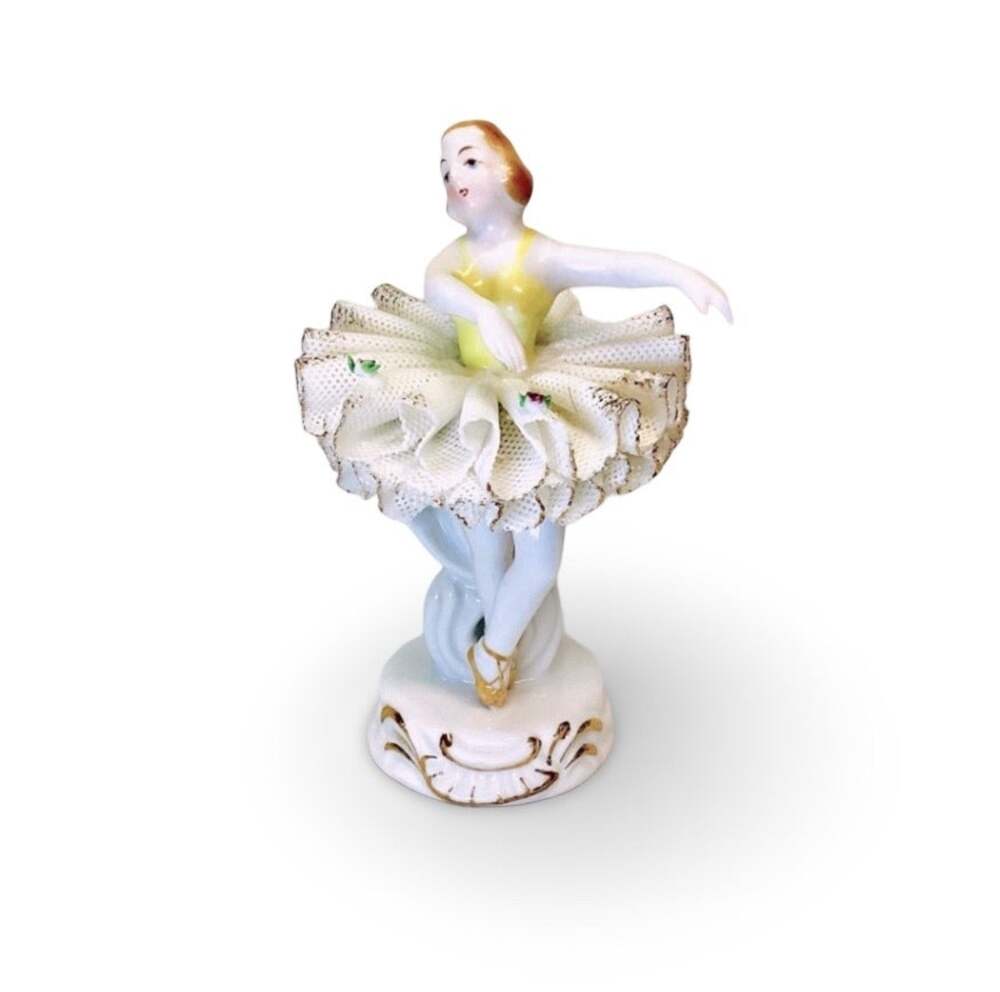 Porcelain Ballerina Figurine